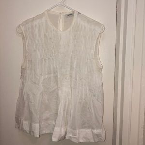 See by Chloe cotton voile tunic.